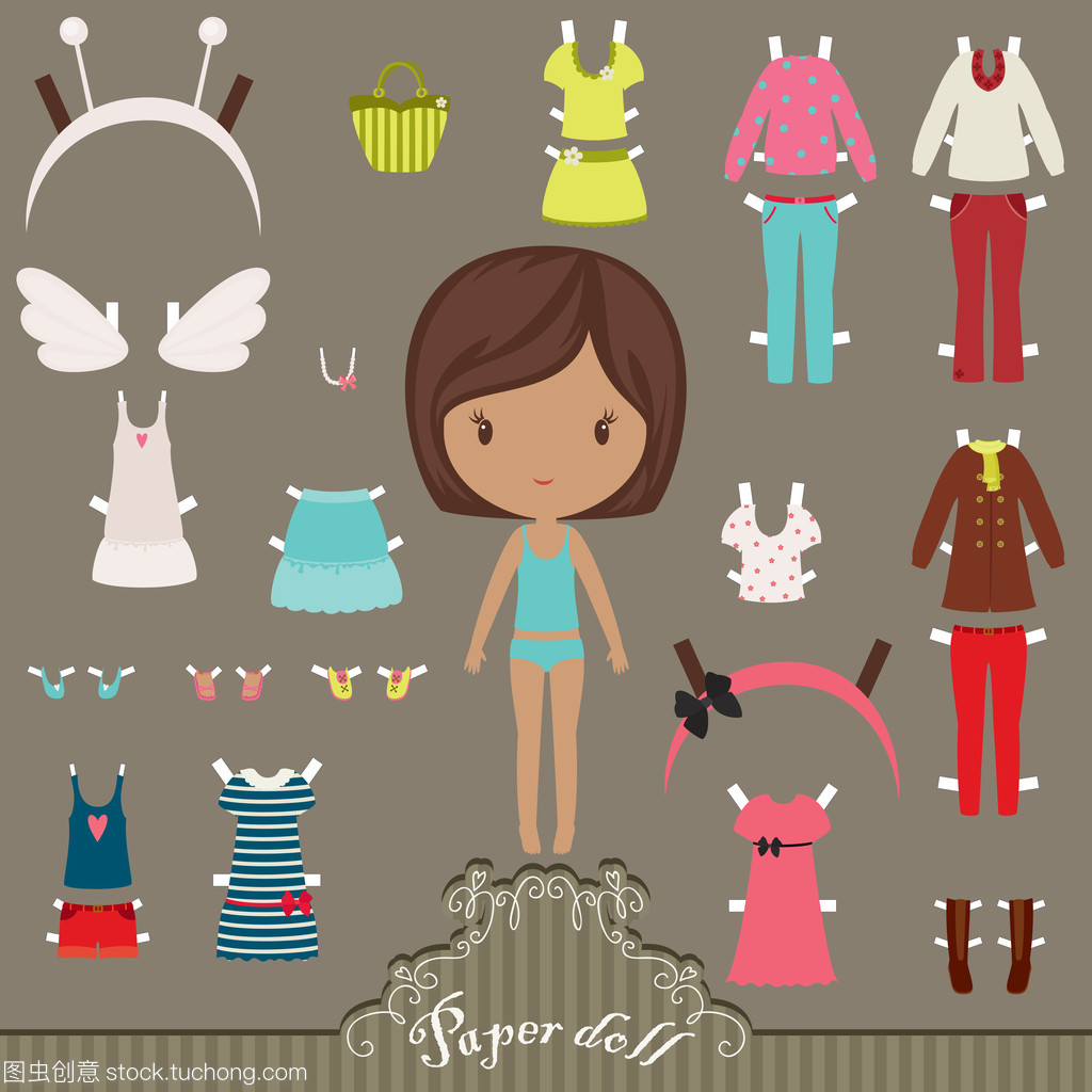 紙娃娃服裝