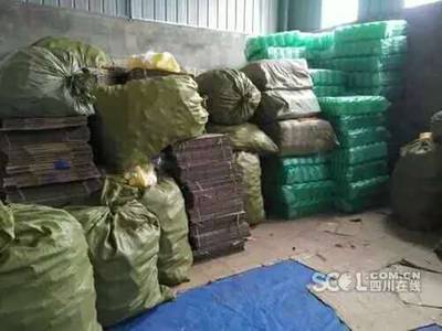 遂寧兩男子制售大量假\x26quot;藍月亮、立白\x26quot;等品牌洗護用品被查!